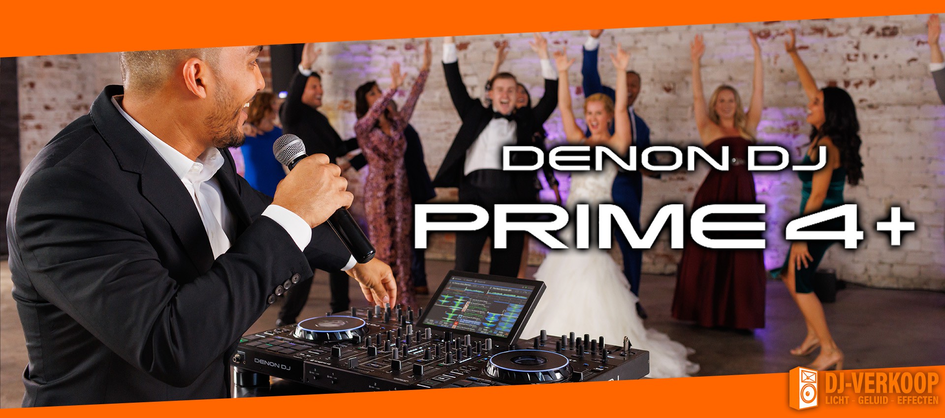 Denon DJ Prime 4+ Voor elk event en van thuis tot Pro DJ